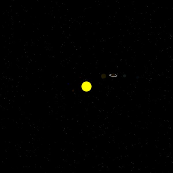 3D Solar System