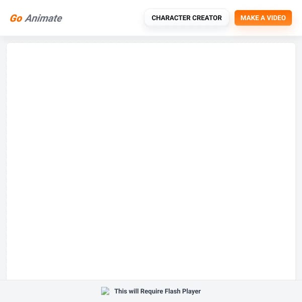 GoAnimate Mockup