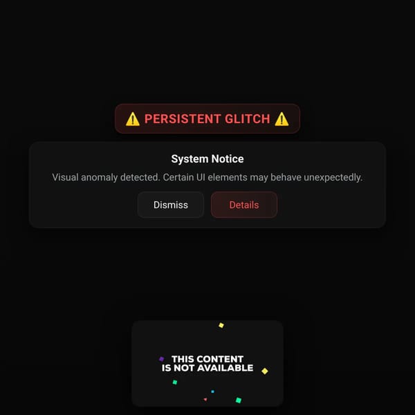 Persistent Glitch