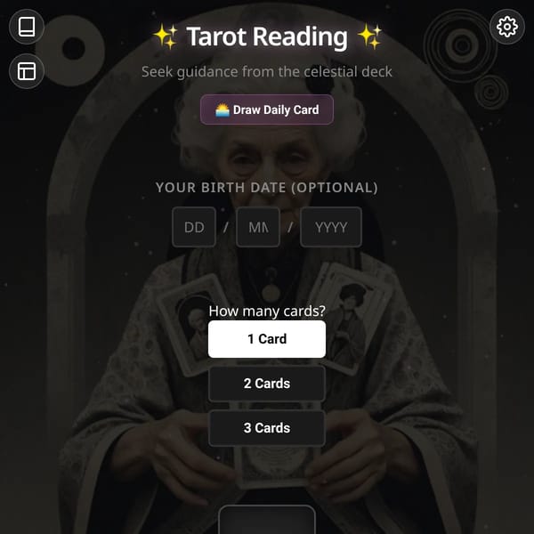 Tarot Reading 2.0