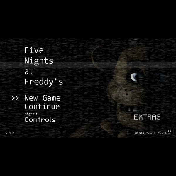 FNAF Menu Replica