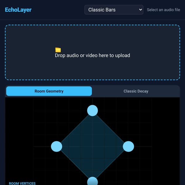 EchoLayer - Audio Reverb Processor