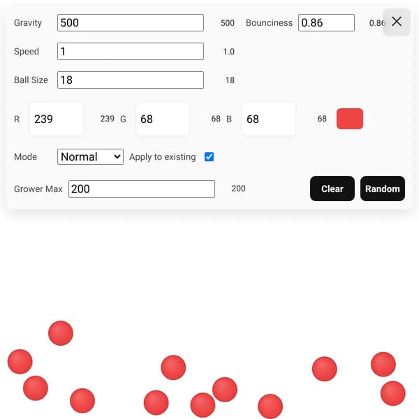 Bouncing Balls
