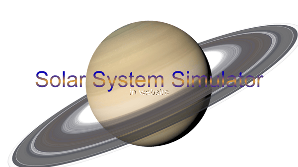 Solar System Simulator
