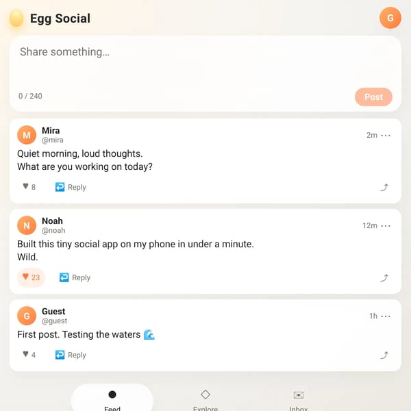 Egg Social