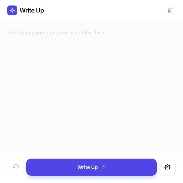 Write Up - AI Writing Assistant