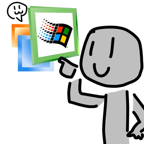 click the windows me