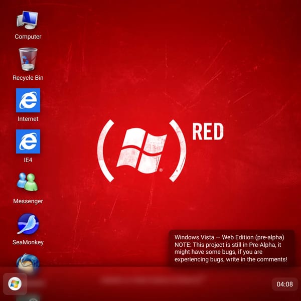 Windows Vista — Web Edition