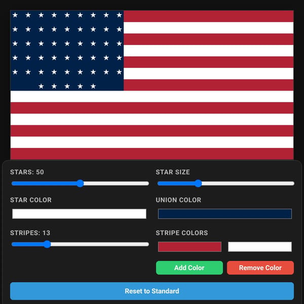 American Flag Editor