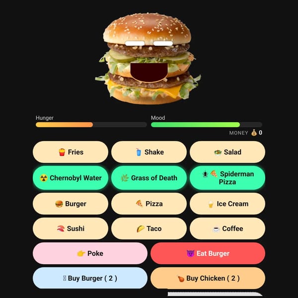 Crazy Crazy Hamburger
