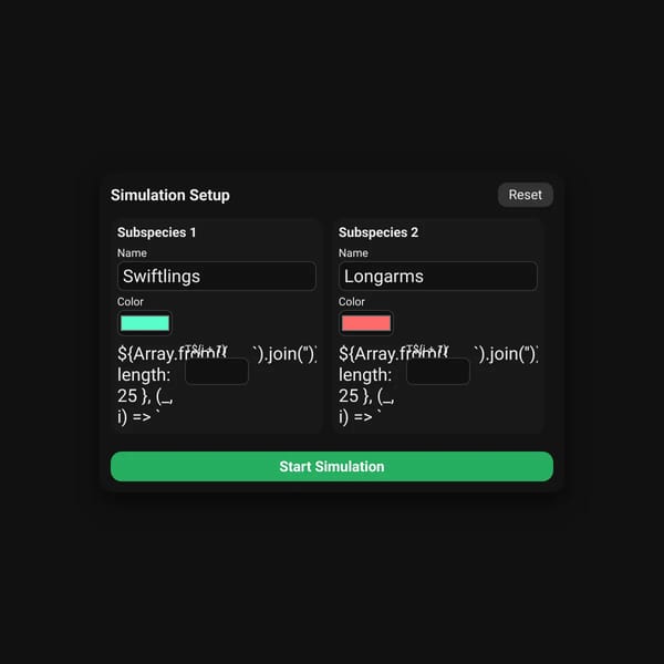 Creature Simulation