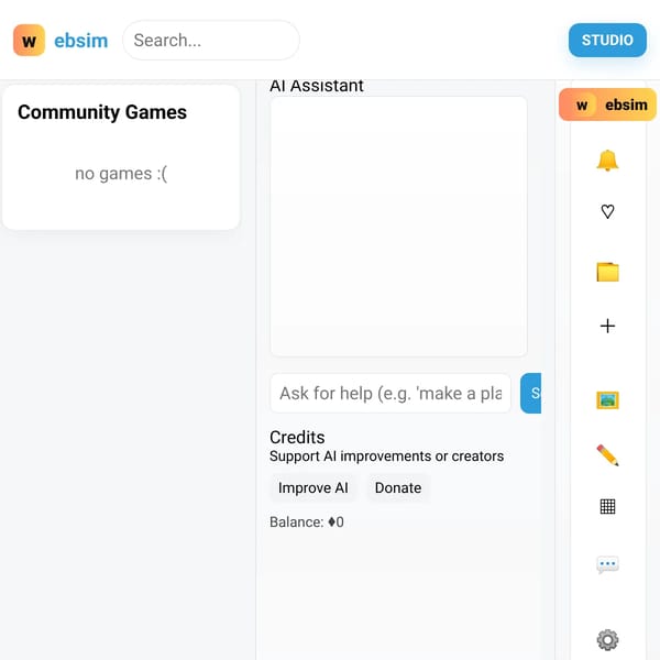 Websim but better