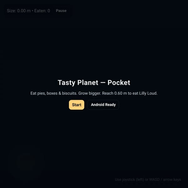 Tasty Planet — Pocket
