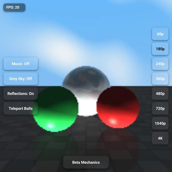 3D Raytracer Sandbox (BETA)