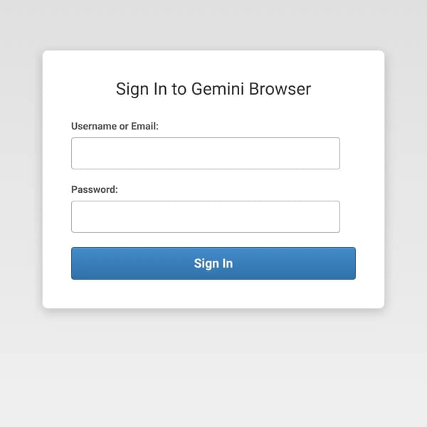 Gemini Browser