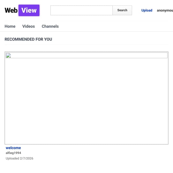 youtube but its in websim real