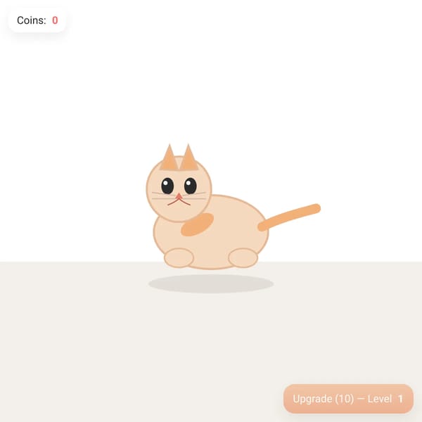 Cat Canvas Animation