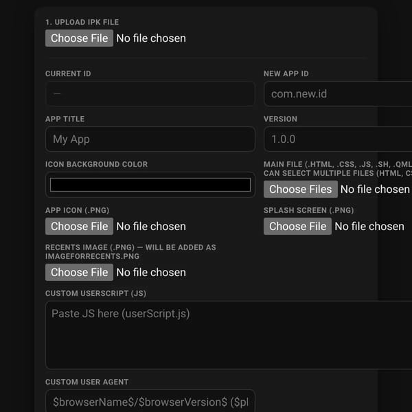 IPK App Details Changer