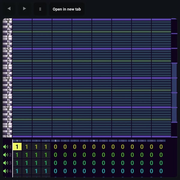 jukebox in websim