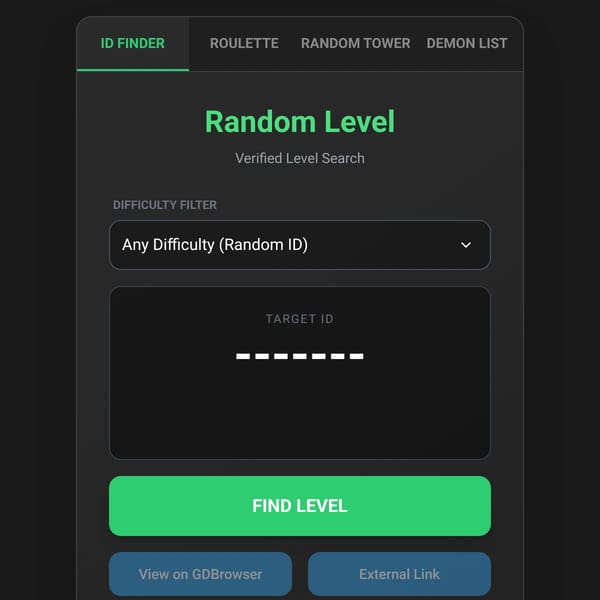 random gd level id loader