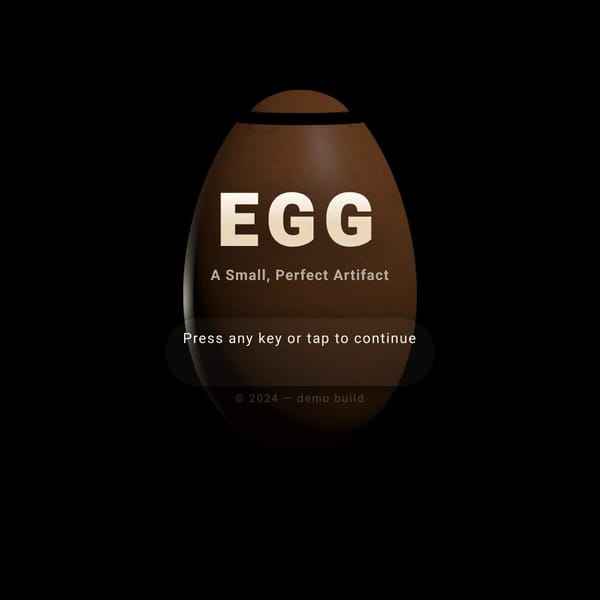 Egg in a Void