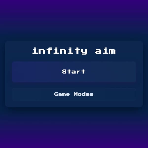 infinity aim