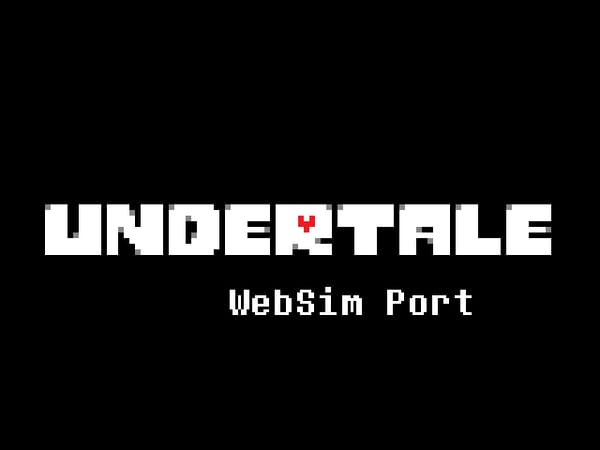 Undertale but in WebSim (NOT FINISHED)