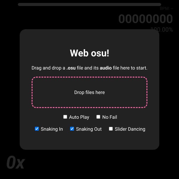 Web osu! Client