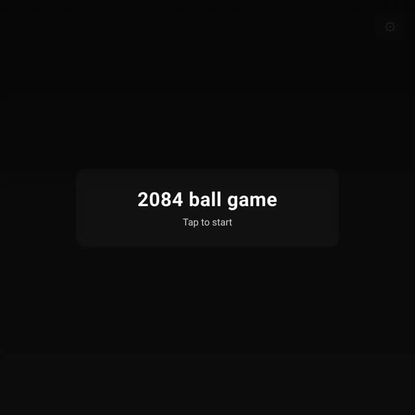 2084 ball game