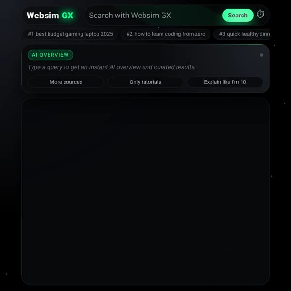 Websim GX