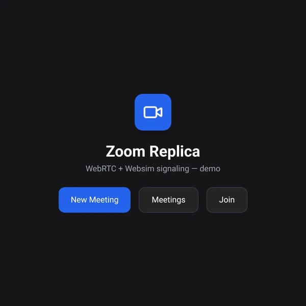 Zoom Replica (Websim)