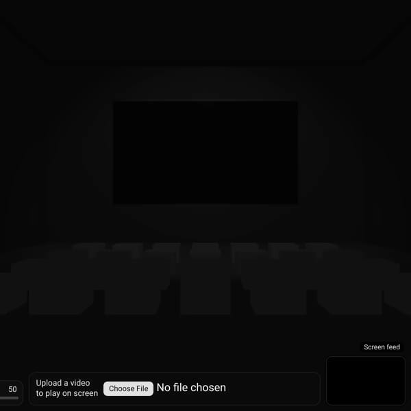 3D Theater Video Screen