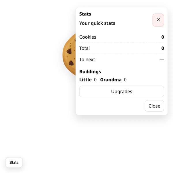Cookie clicker