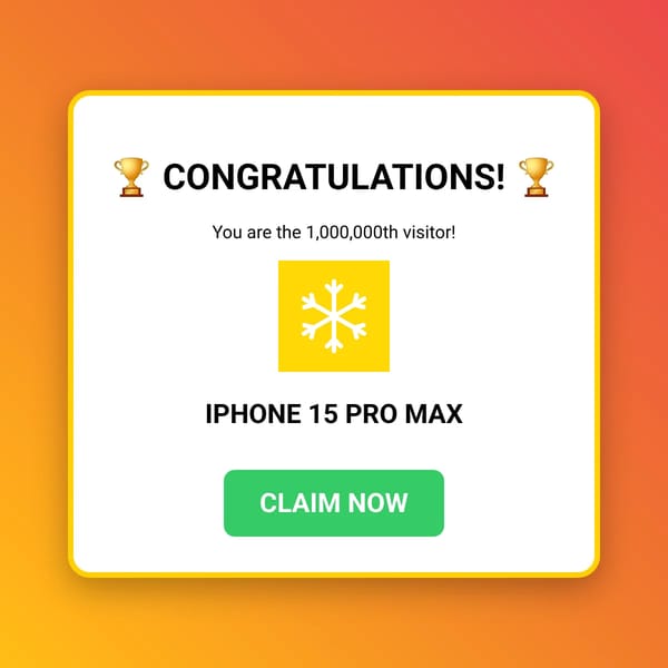 CLAIM YOUR PRIZE!