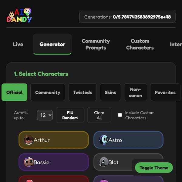 AI Dandy MODDED (modded dandys world dialog)