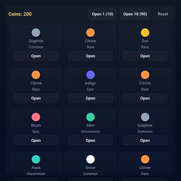 Color Boxes