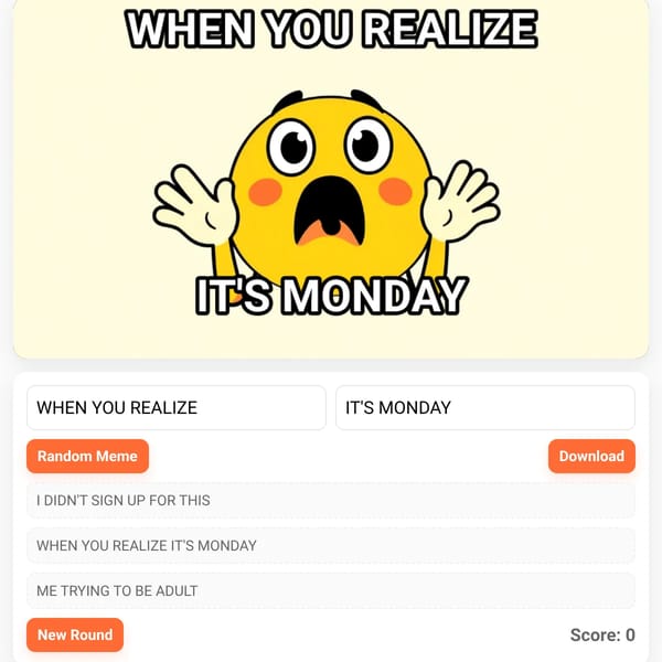 meme game