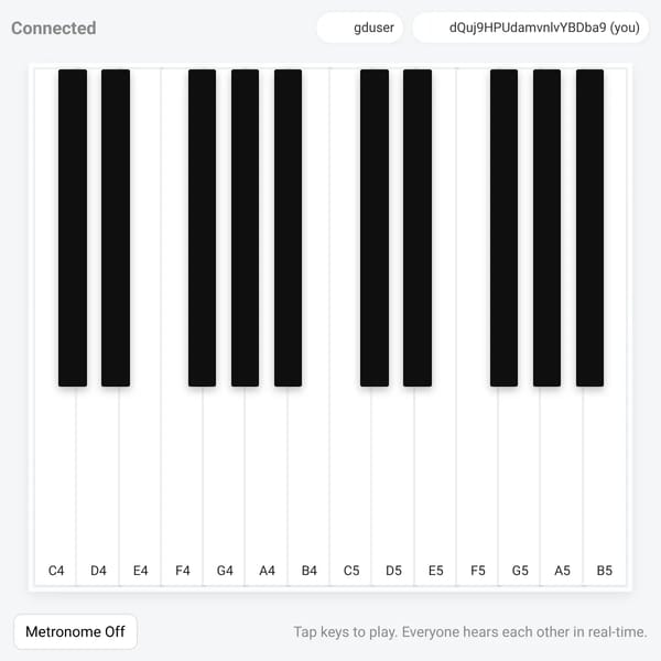 global piano i made for fun