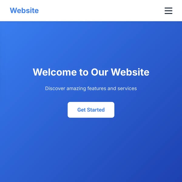 Modern Website