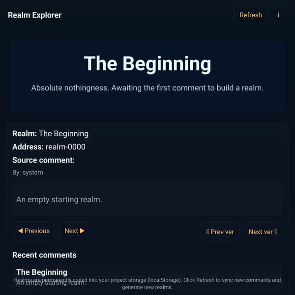 Comment Realms