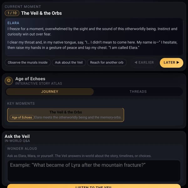 The Song of Timelines – Interactive Exploration