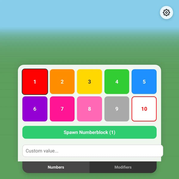 Numberblocks 3D Playground