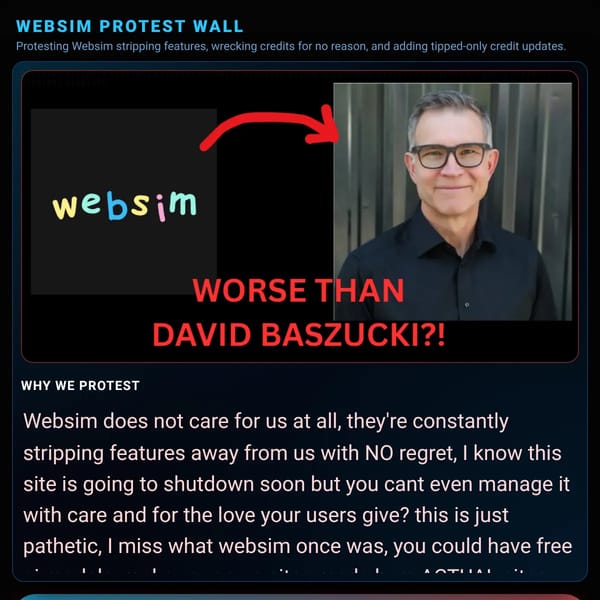 FUCKSIM (websim protest)