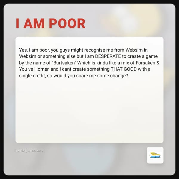 me poor