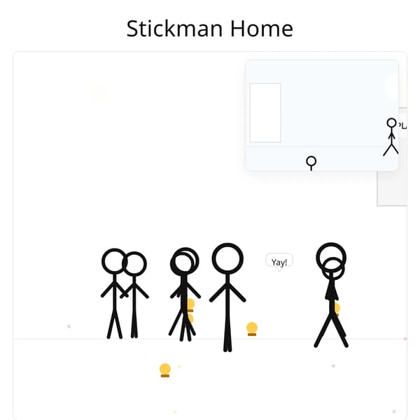 Stickman Home — Animation 50fps