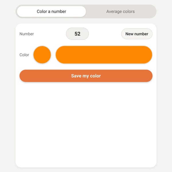 Number Colors