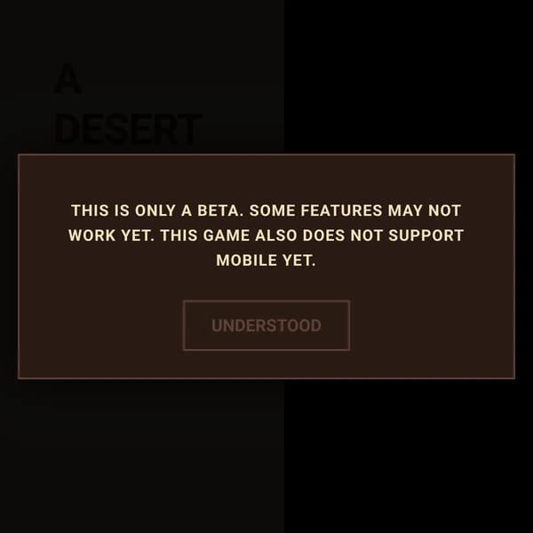 A Desert Walk (BETA)