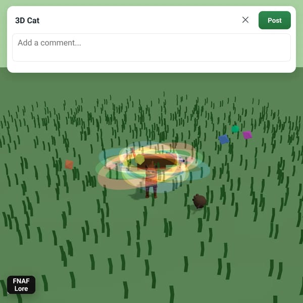3D Cat but I add your comments