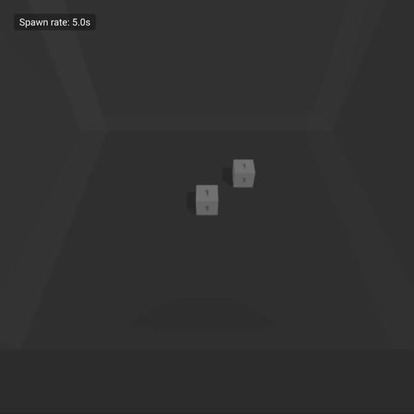 Physics Cube Drag