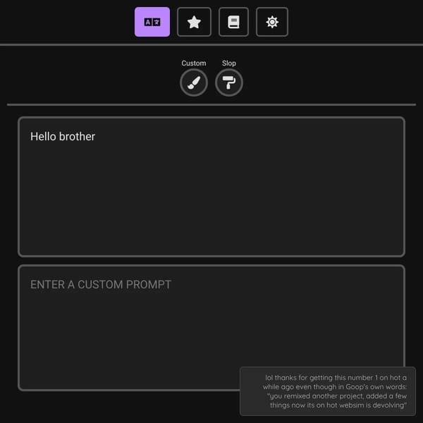 Human <-> Anything Translator